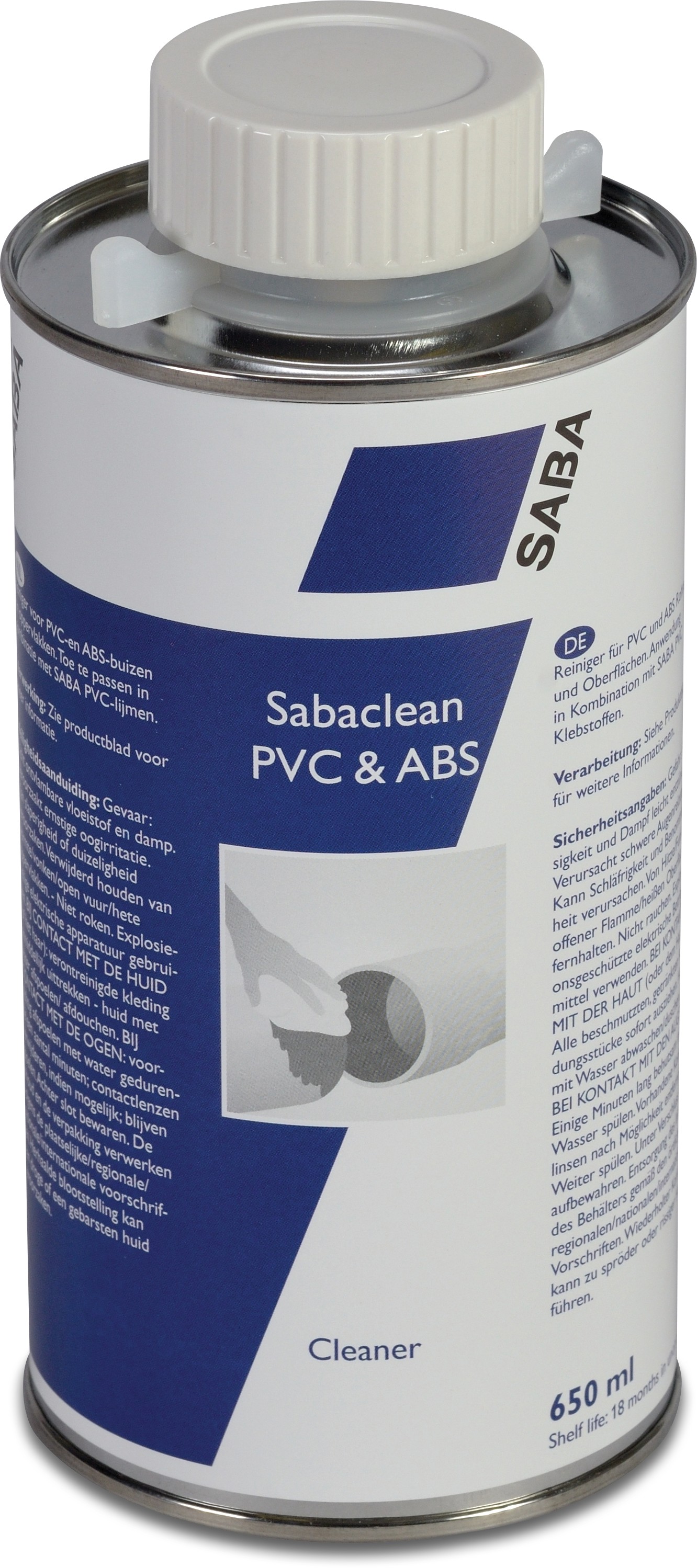 Saba Reiniger type Sabaclean PVC & ABS