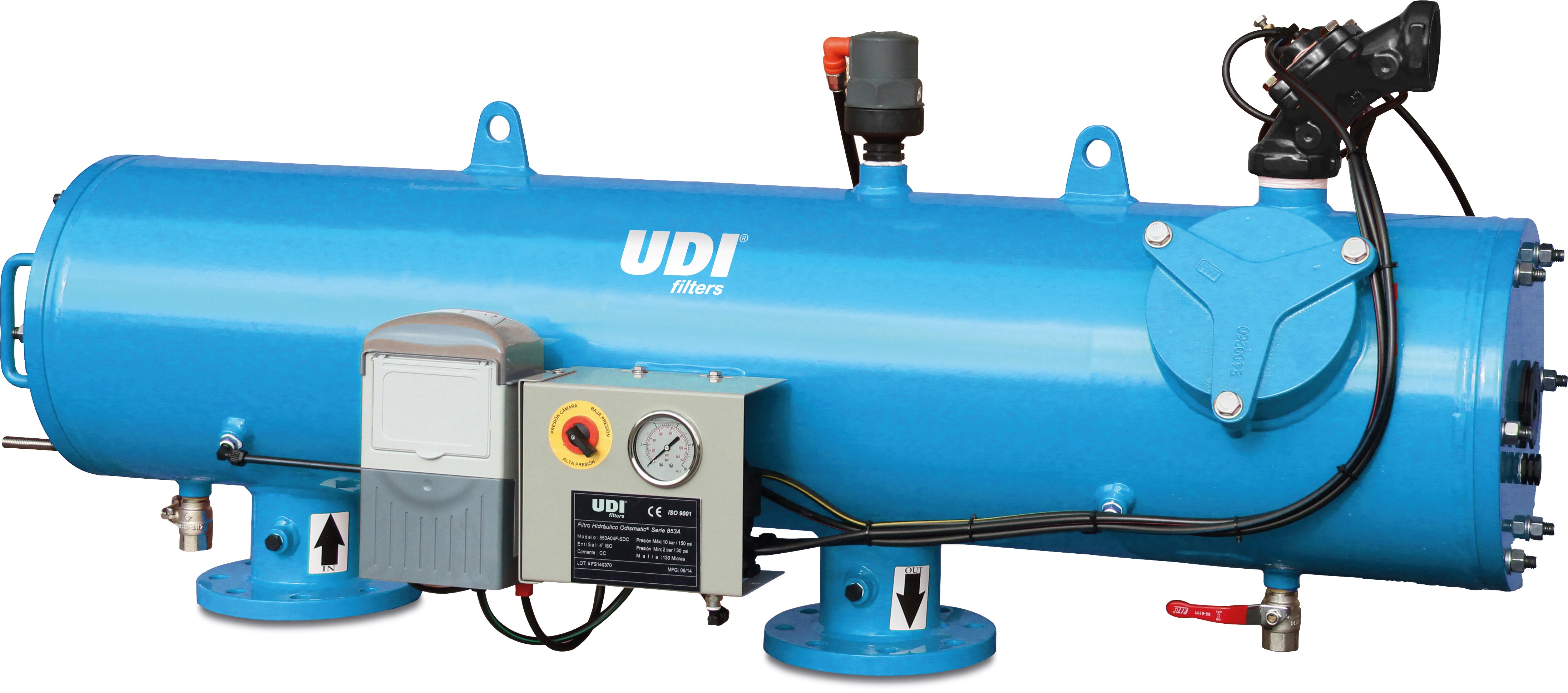 Automatisch hydraulischer Filter, Typ UDI