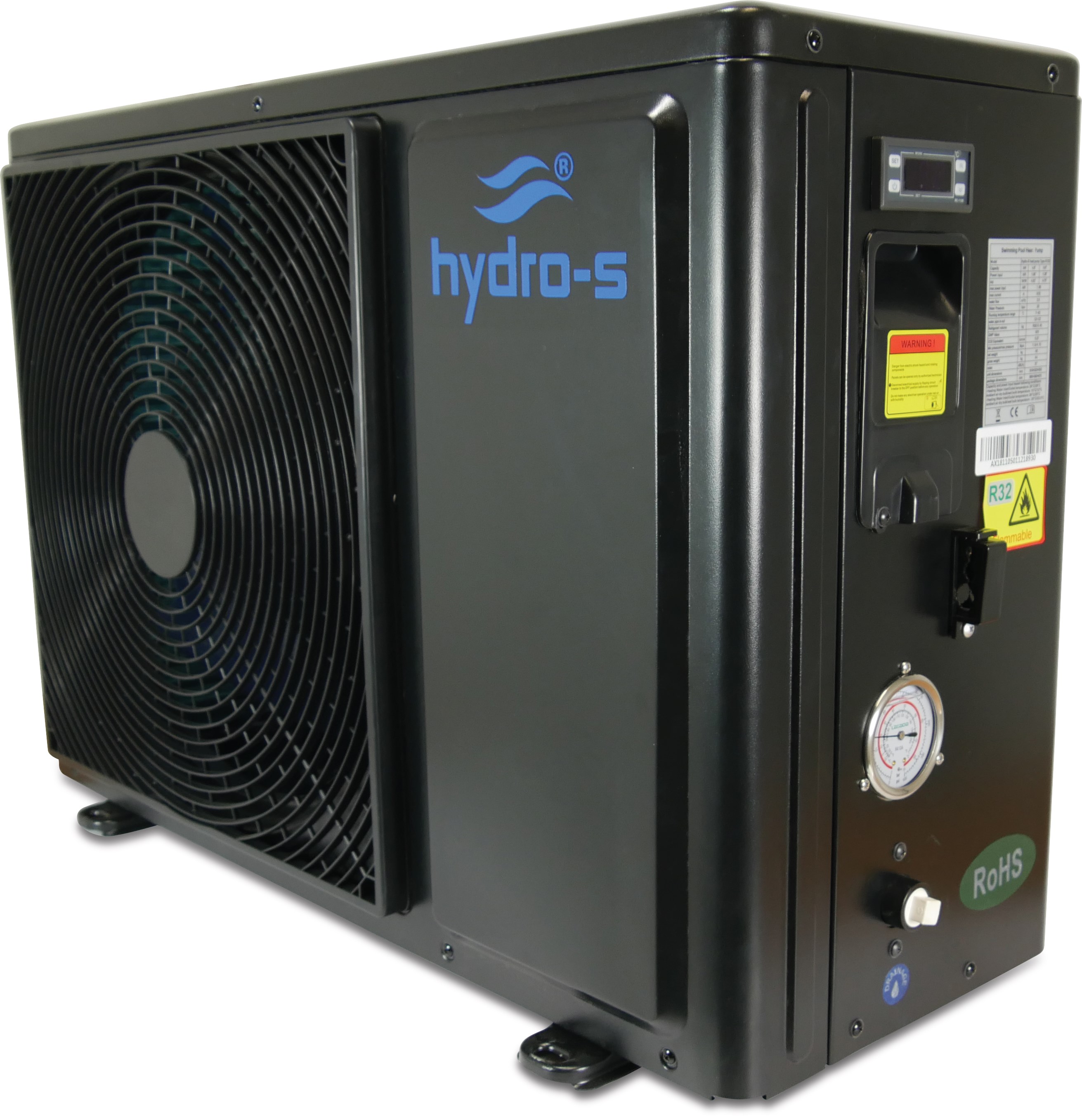 Hydro-S Wärmepumpe , Typ A32+ Bypass