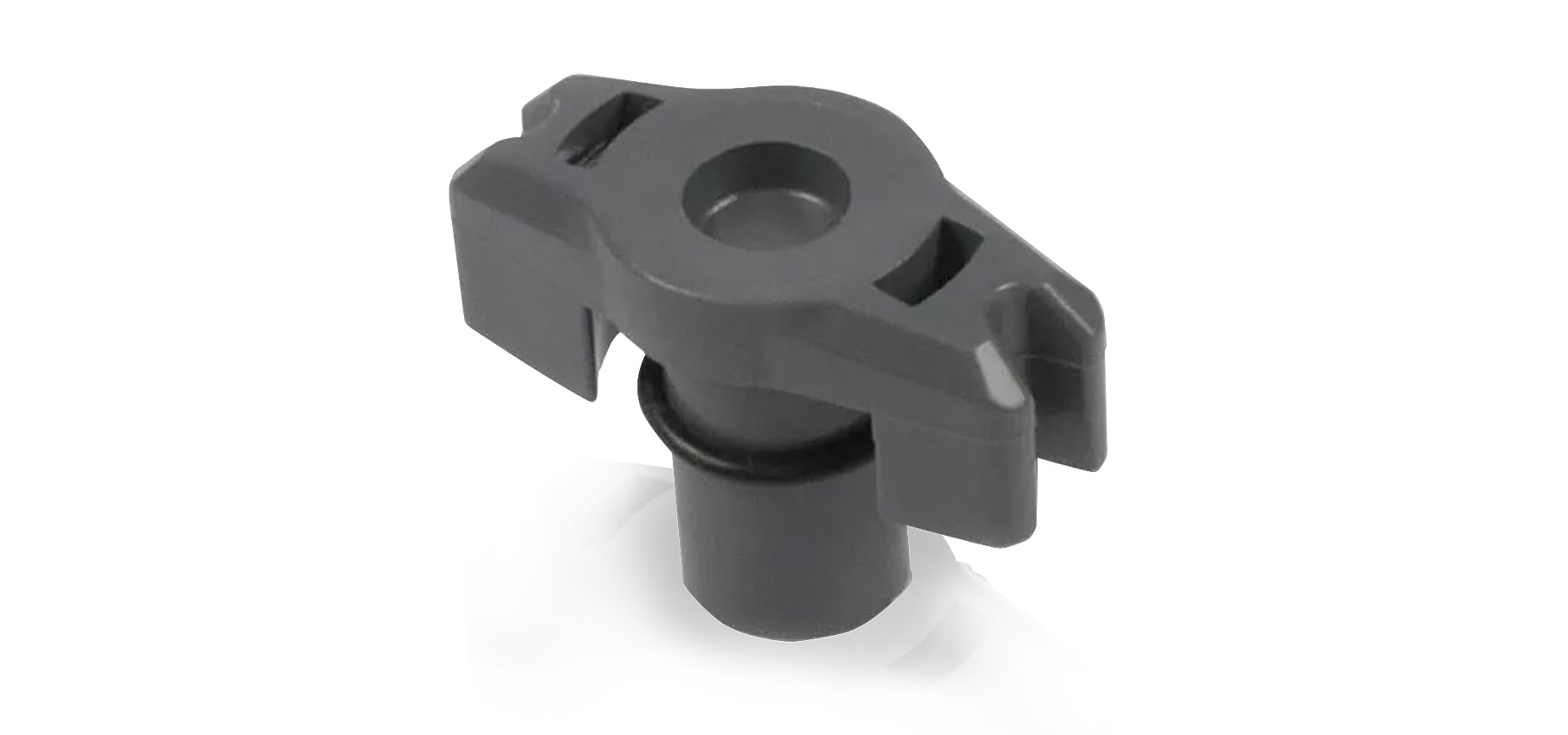NaanDanJain Plastic lock nut for insert nozzle type 5022 / 5035